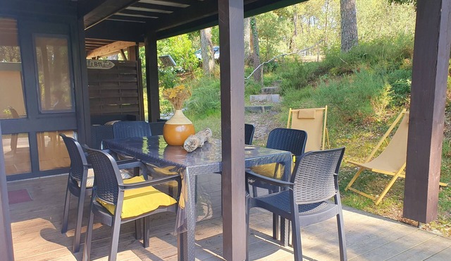 The holiday home in the middle of 70 hectares of pine close to the beach