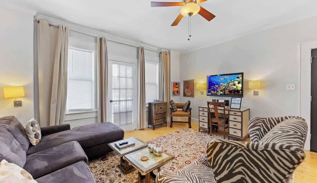 The Home Collection: King Suite with Private Balcony near Atrium & South End