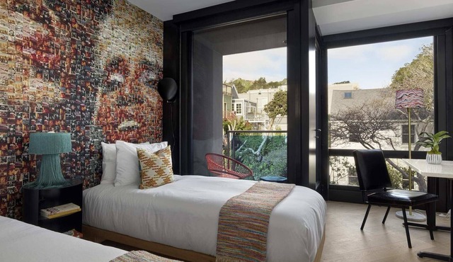 The Hotel Castro | Experience Life in San Francisco | Double Twin ADA Room