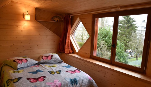 The house with the gardens