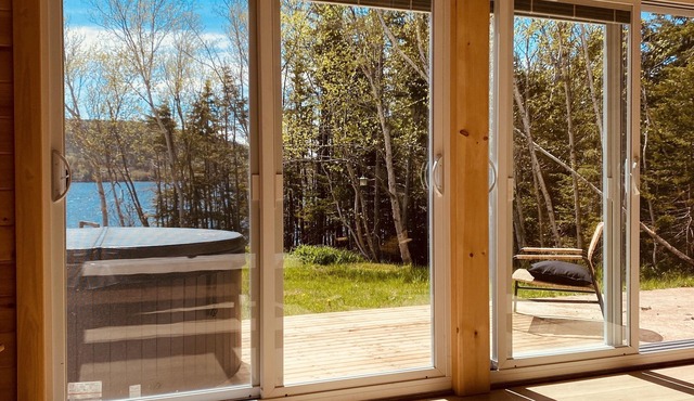 The Hydrofoil Hanger on Baddeck Bay