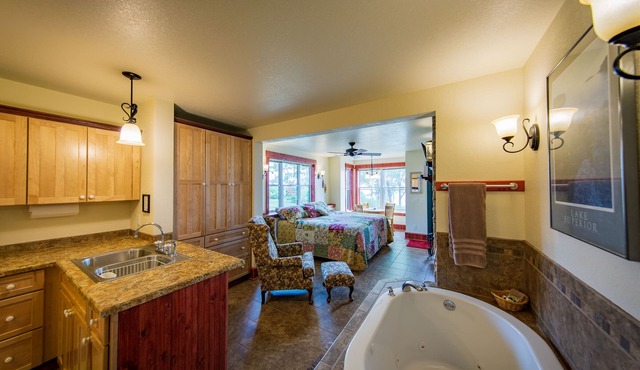 The Inn at Croftville Road Cottages #6. On the Shore of Lake Superior.