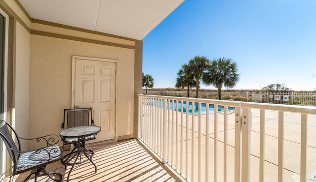 The Inn at Dauphin Island 106 1BR Walks right out to Pools and Beach!