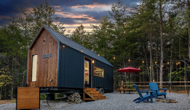 The Iris: Rural Secluded Nordic Tiny Home