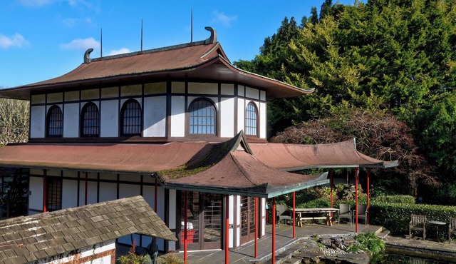 The Japanese Pavilion, set within the Cranborne Chase