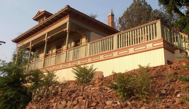 THE JOHN RIORDAN HOUSE. BUILT 1898. VACANT, BURIED FOR 60 YEARS, RESTORED 2012