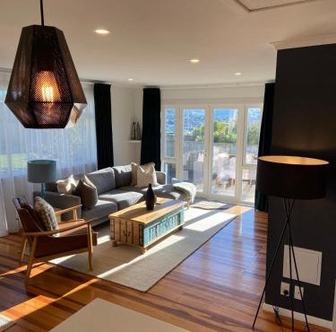 The Johnsonville Lookout - Bed & Breakfast includes shared common areas of the house