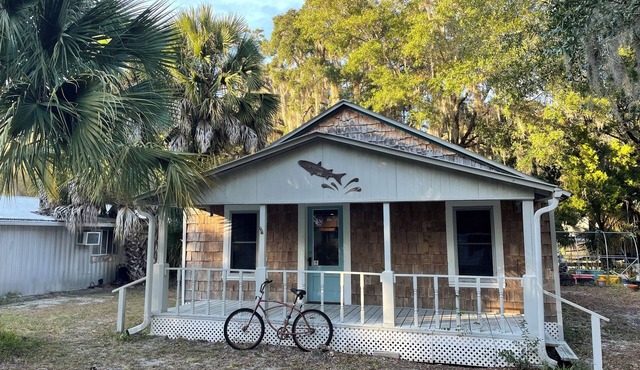 The Jumping Mullet in charming Crystal River, walk to bars, restaurants & bay