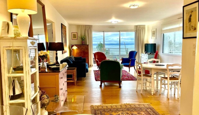 The Ker Nana house with an ocean view