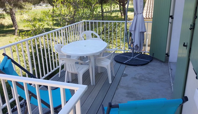 The king of grau boucanet quiet apartment in villa entirely renovated