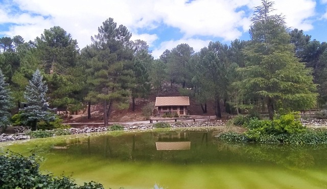 The lake cabin. World River Natural Park