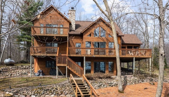The Lake Home on Beaver Dam Lake in Cumberland, Wisconsin