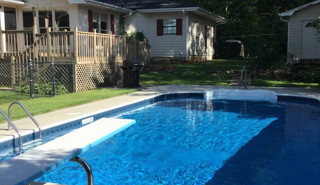 The lake house in Clearwater