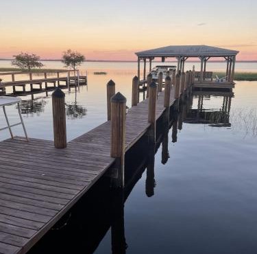The Lake House on Lake Rosalie