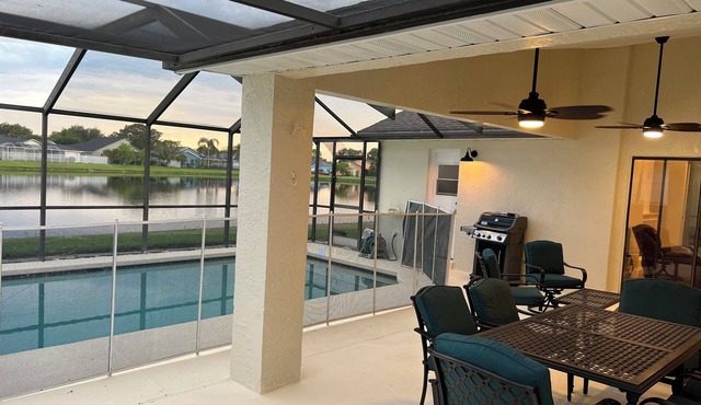 The LakeView House - Family Friendly 4Br with Pool BBQ Grill & pet allowed