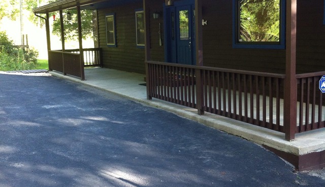 The landing on the shaver's fork