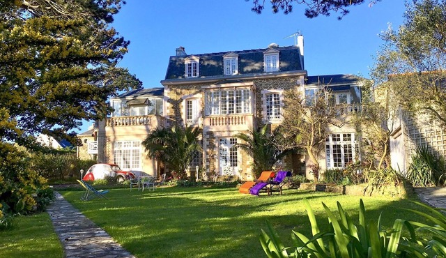 The large holiday house
