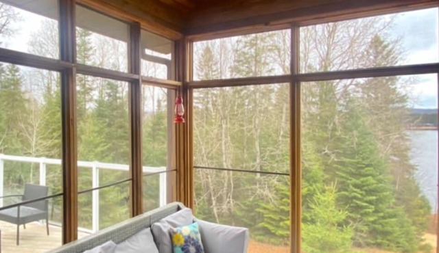 The Laughing Moose Lodge ToonHot tub Sauna Beautiful view