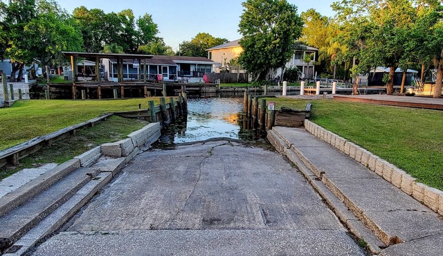 The Launch Pad - Dog-friendly House with Boat Ramp on deep canal corner lot