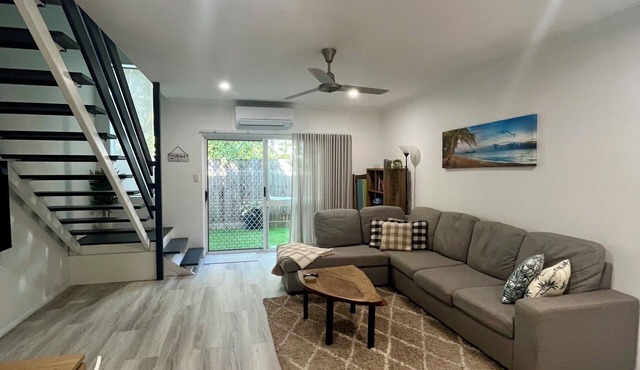 The Lazy Break at Trinity 400m from the beach with great of bars and restaurants