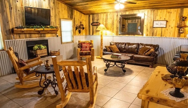 The Leanin` Tree-Nestled amongst the piney woods of East Texas
