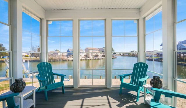 The Lighthouse | Luxury Waterfront Retreat w/Dock, Fireplace, Pools, Marina, & Golf