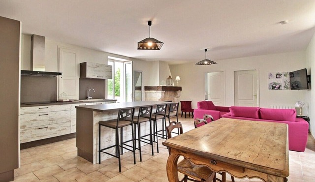 THE "LILAS" GITE - 3 BEDROOMS, UP TO 6 PEOPLE (84M²)