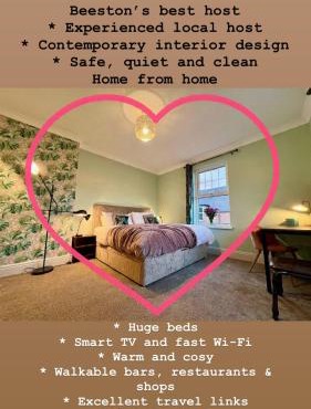 The Lily Central Beeston Private Apartment SmartTV Free Wi-Fi Tram