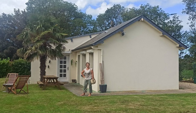 the little cauxtier between countryside and sea