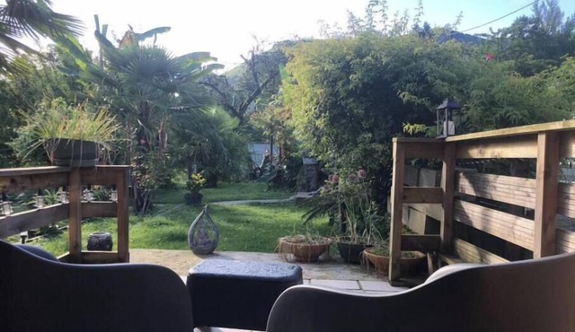 The little cottage on the road to Santiago de Compostela.