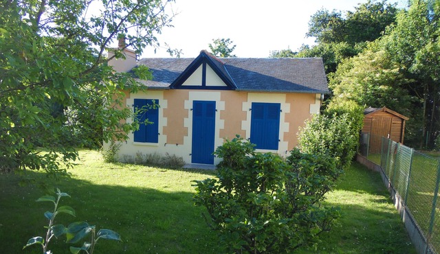 The little house in meadow