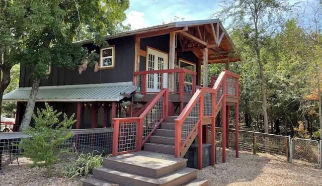 The Little Lake Shack- Pet Friendly Treehouse Cabin