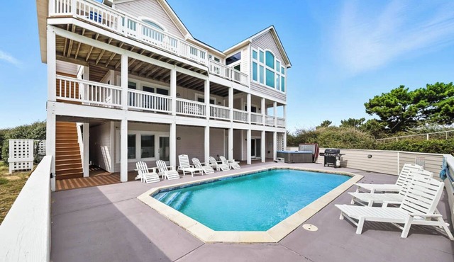 The Little Mermaid | 75 ft from the beach | Private Pool, Hot Tub | Corolla