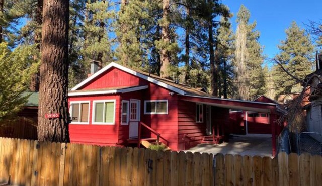 "The Little Red Cabin" Big Bear/Fawnskin