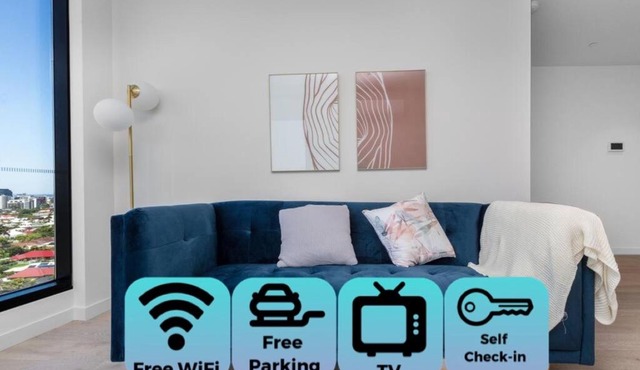 The lively City 2bed 2 bath APT @Footscray