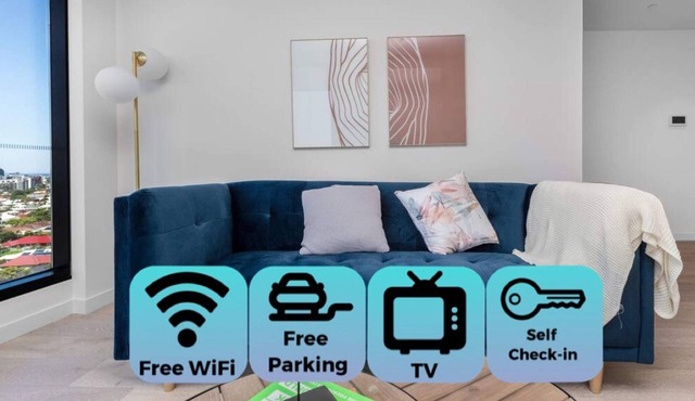 The lively City 2bed 2 bath APT @Footscray