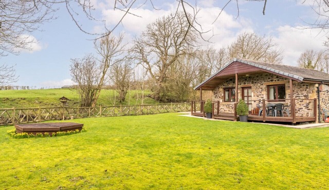 The lodge at Horton Hall Farm