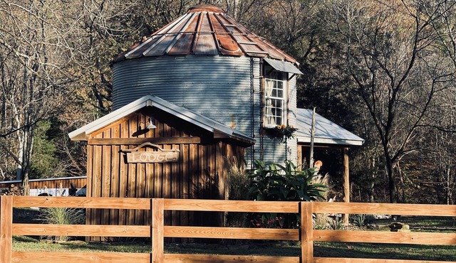 The Lodge Grain Bin at Goose Creek Farm in Cornersville TN