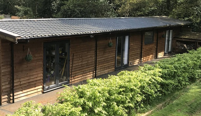 The Lodge located adjacent to stunning woodland