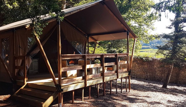 The lodge of Domaine Saint Martin