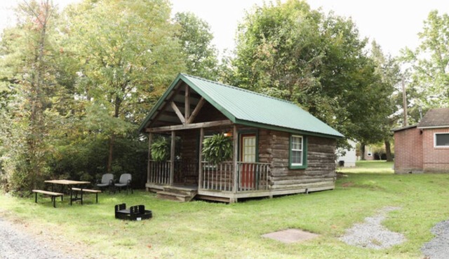 The Log Cabin At Hartman center