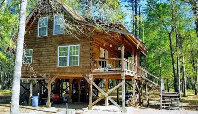 The Log Cabin on the Canoochee River
