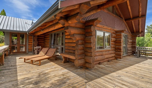 The Log House, an authentic alpine oasis