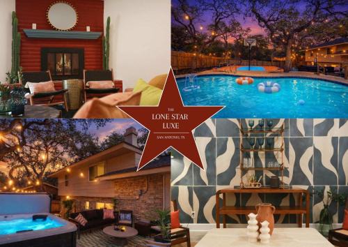 The Lone Star Luxe - Pool - Hot Tub - Sport Court