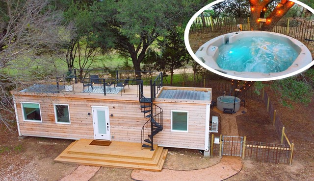The Lonely Bull | Luxury Shipping Container Home