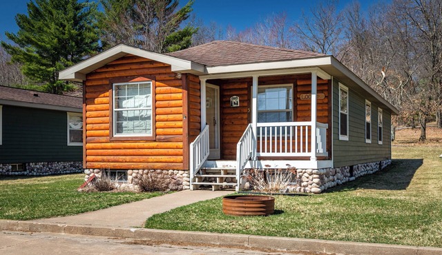 The Loon Cabin at the Riviera Resort in Neillsville, Wisconsin!