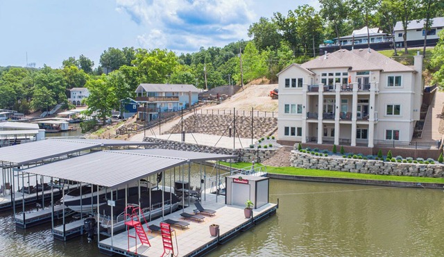 The LOTO Game-Changer: Sand Volleyball Court, No-Wake Cove & a Covered Slip!