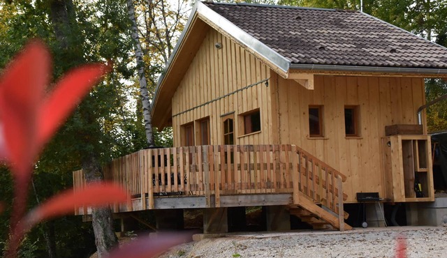 The lumberjack log cabin