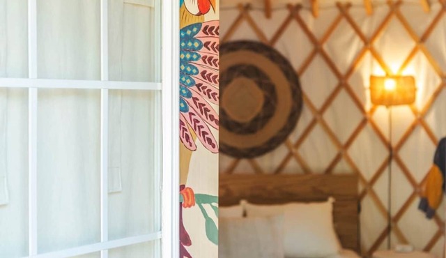 The Macaw yurt