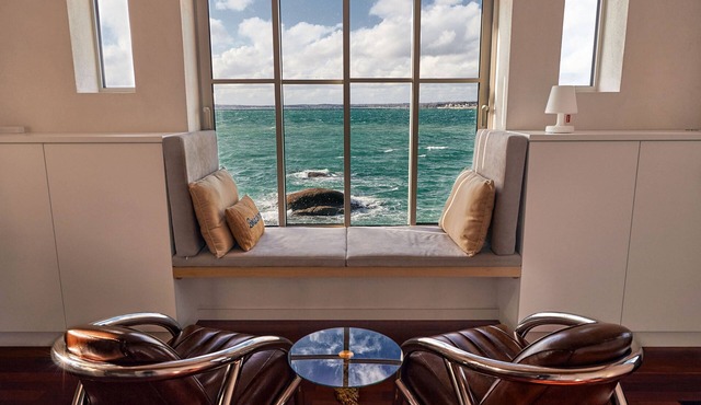 The ‘Maison du Douanier’ rises above the Atlantic, like a boat